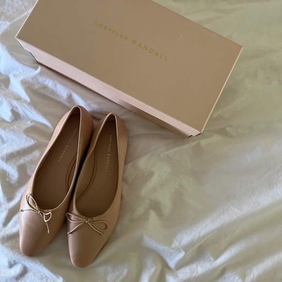 NIB Loeffler Randall Georgie Flats in Blush, sz 7 - Picture 6 of 10